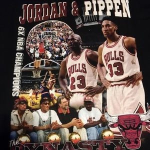 Jordan and pippen vintage Tee